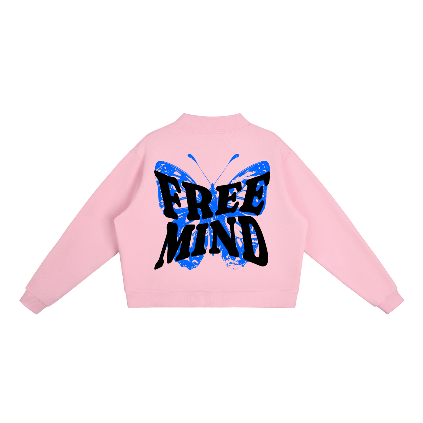 "Free Mind" - (Away) Women's Fleece Crew Sweatshirt