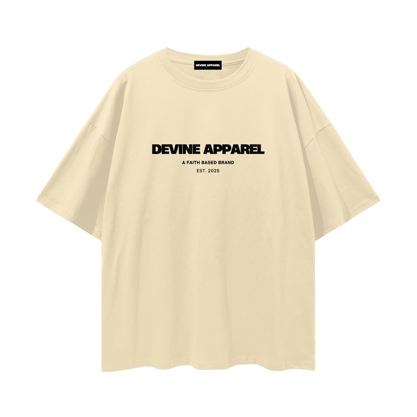 “Daily Reminder” - (Away) Loose Drop Shoulder T-Shirt