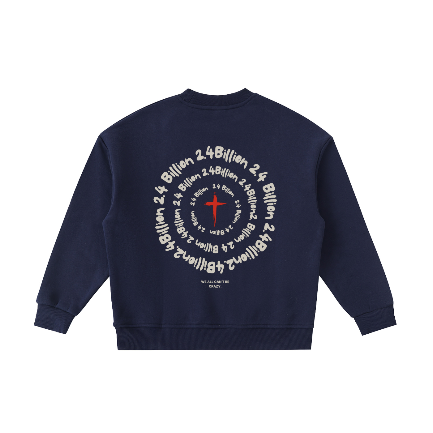 “2.4 Billion” - Kids' Crewneck Sweatshirt