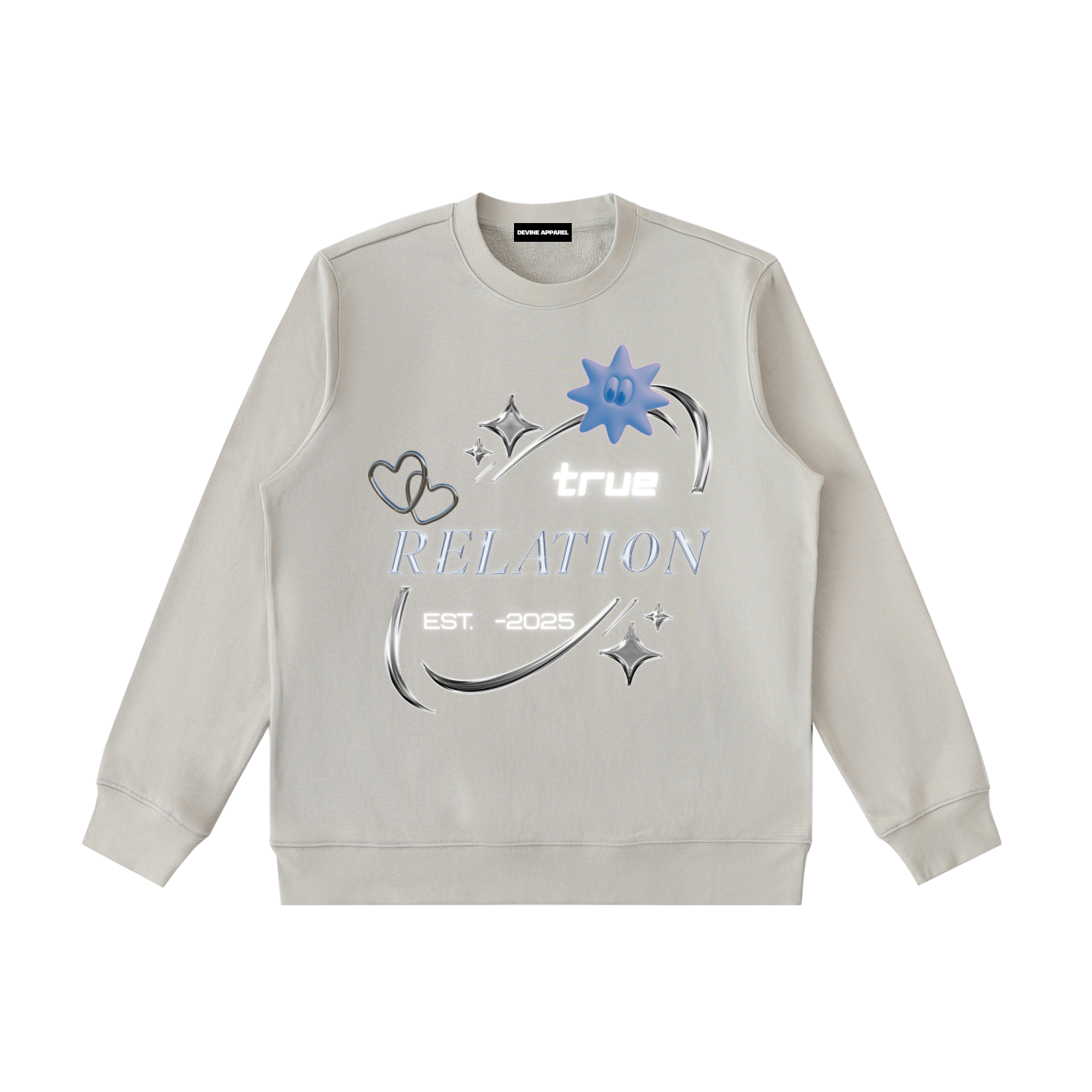 “True Relation” - Heavyweight Crewneck Sweatshirt