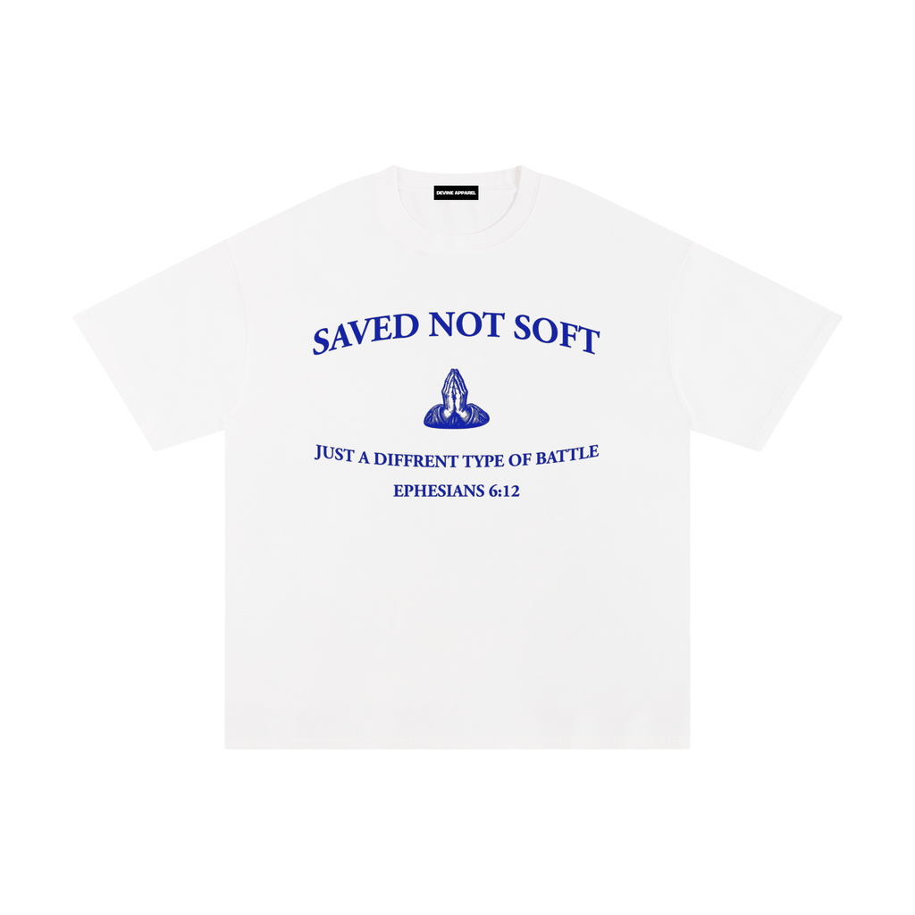 "Saved not Soft " - Unisex Pure Cotton Tee