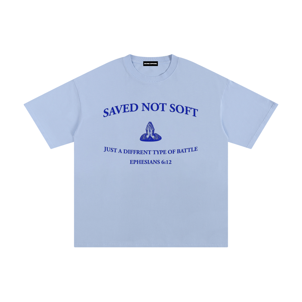 "Saved not Soft " - Unisex Pure Cotton Tee