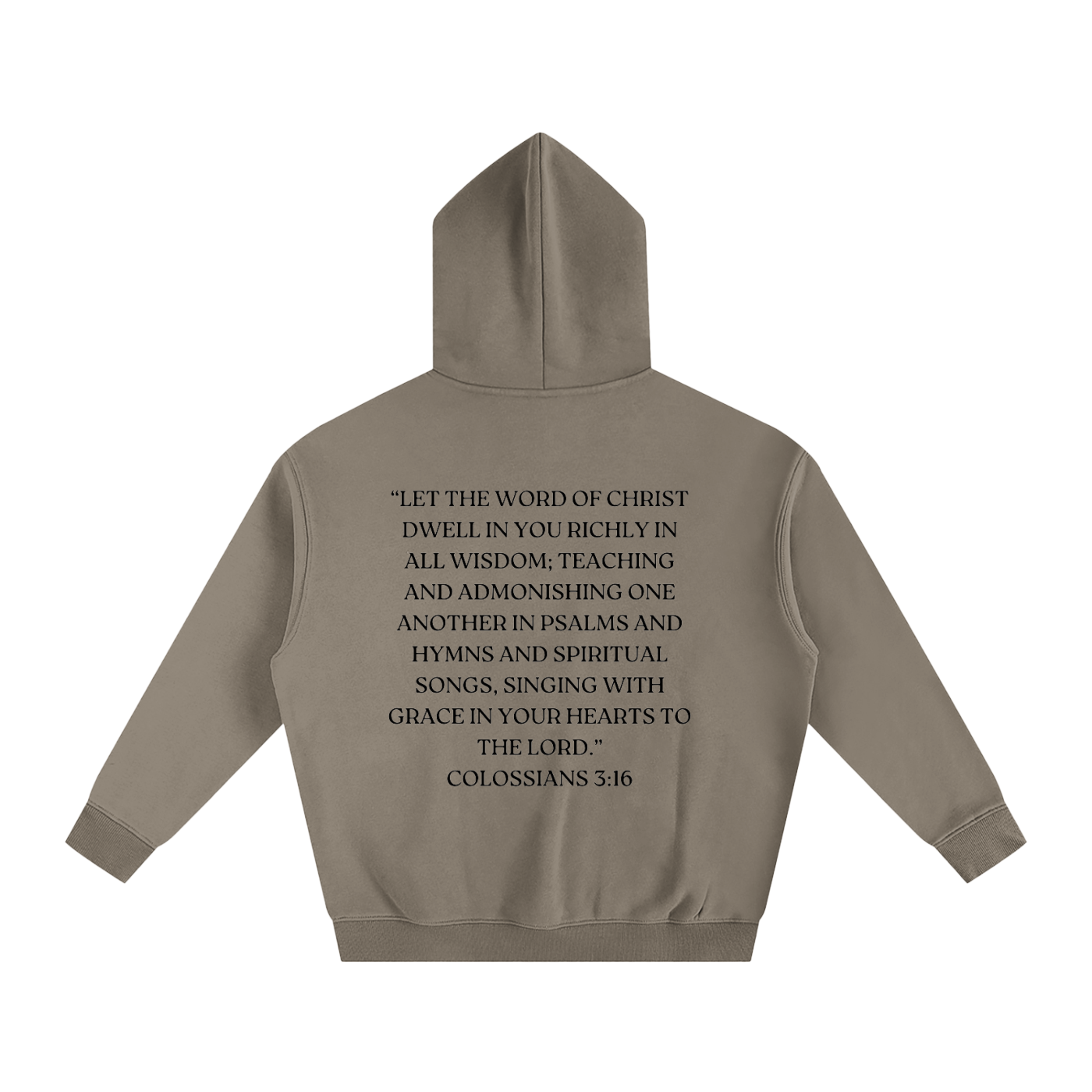 "Jesus Geek" - Oversize Fleeced Hoodie