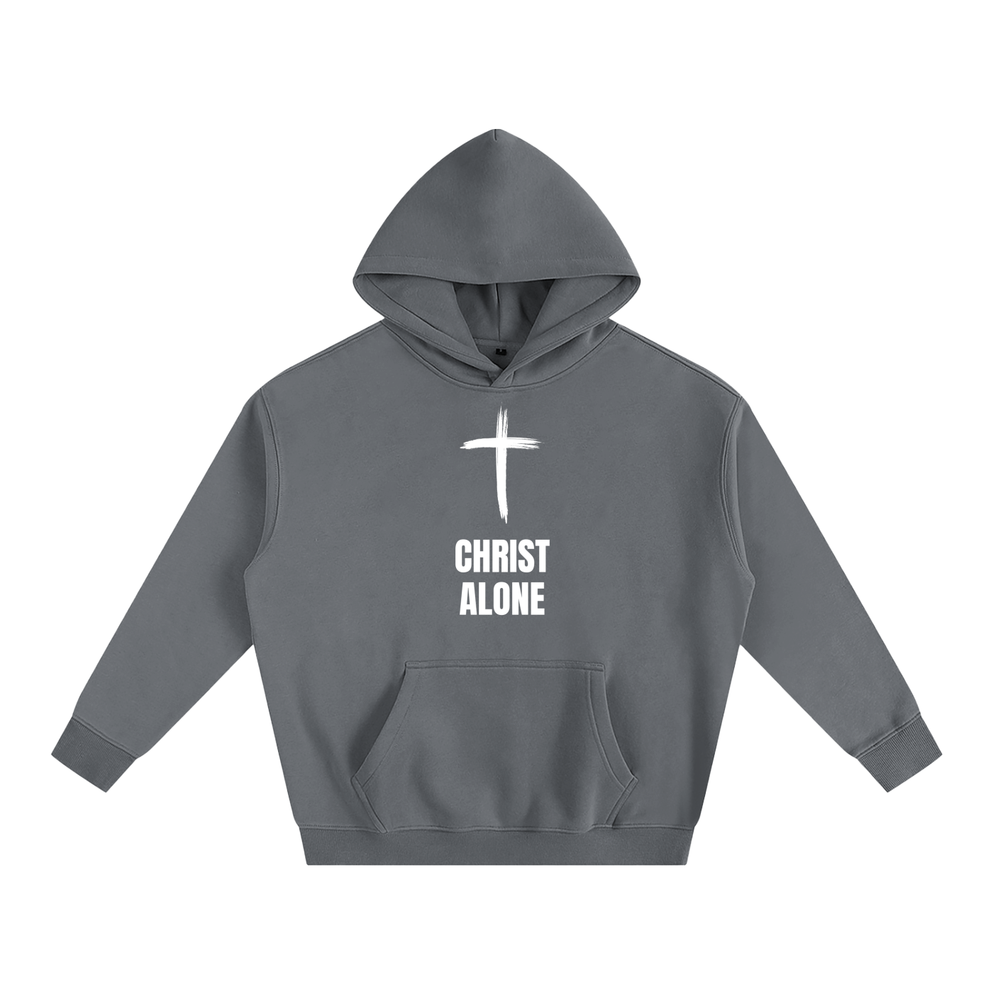 "Christ Alone" - Oversize Fleeced Hoodie