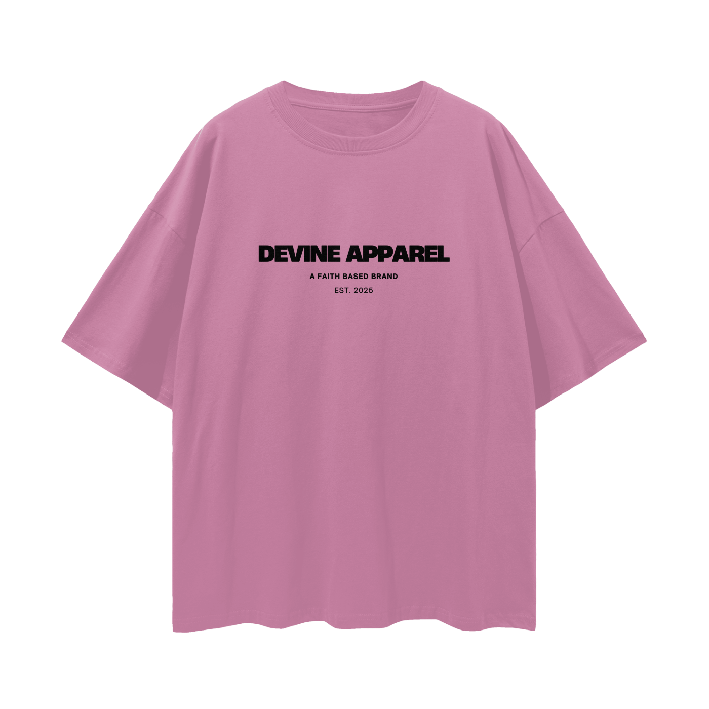 “Daily Reminder” - (Away) Loose Drop Shoulder T-Shirt