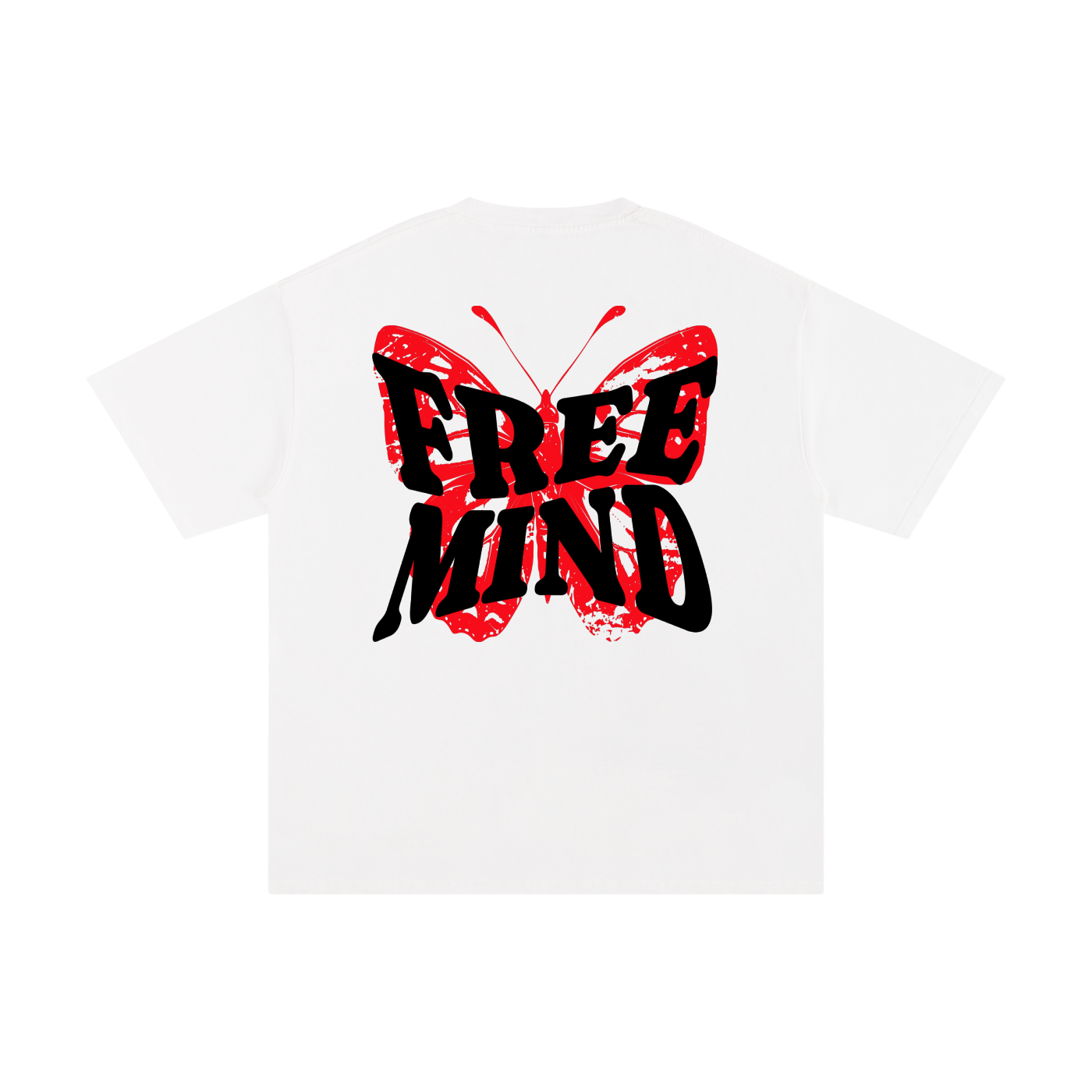 "Free Mind" - Unisex Pure Cotton T-Shirt