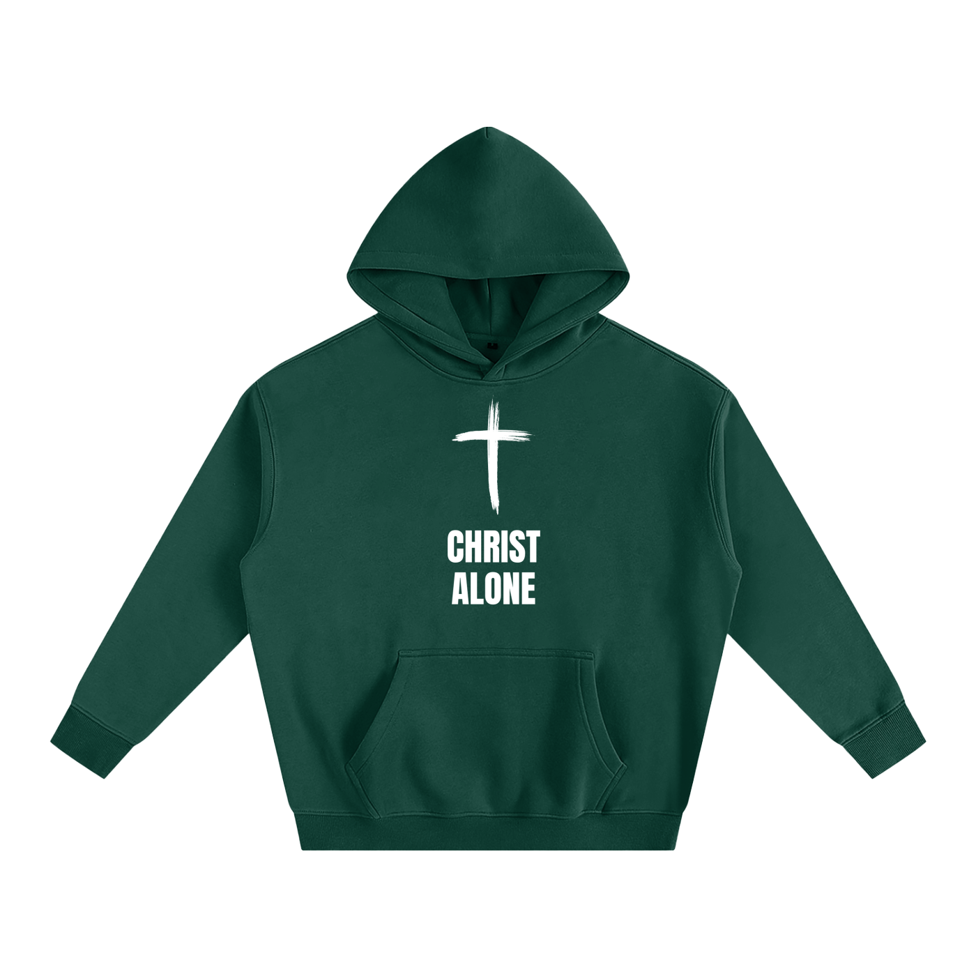 "Christ Alone" - Oversize Fleeced Hoodie
