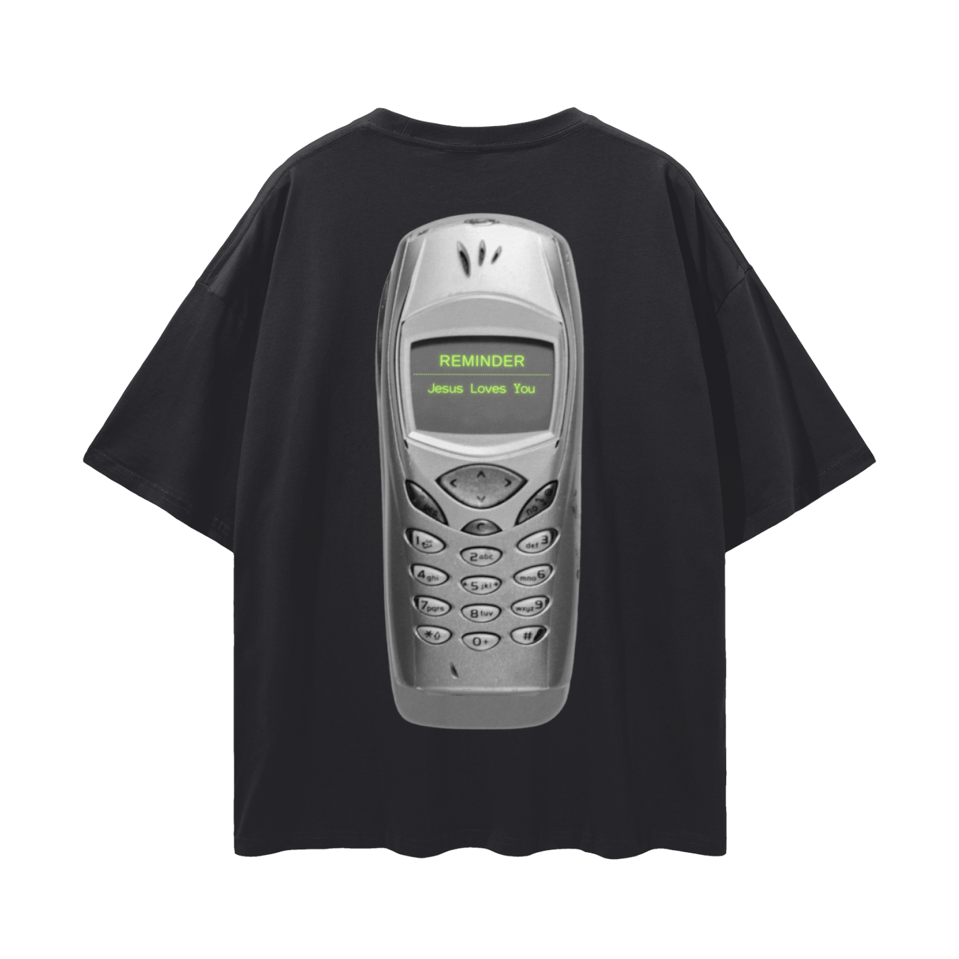 “Daily Reminder” - (Home) Loose Drop Shoulder T-Shirt