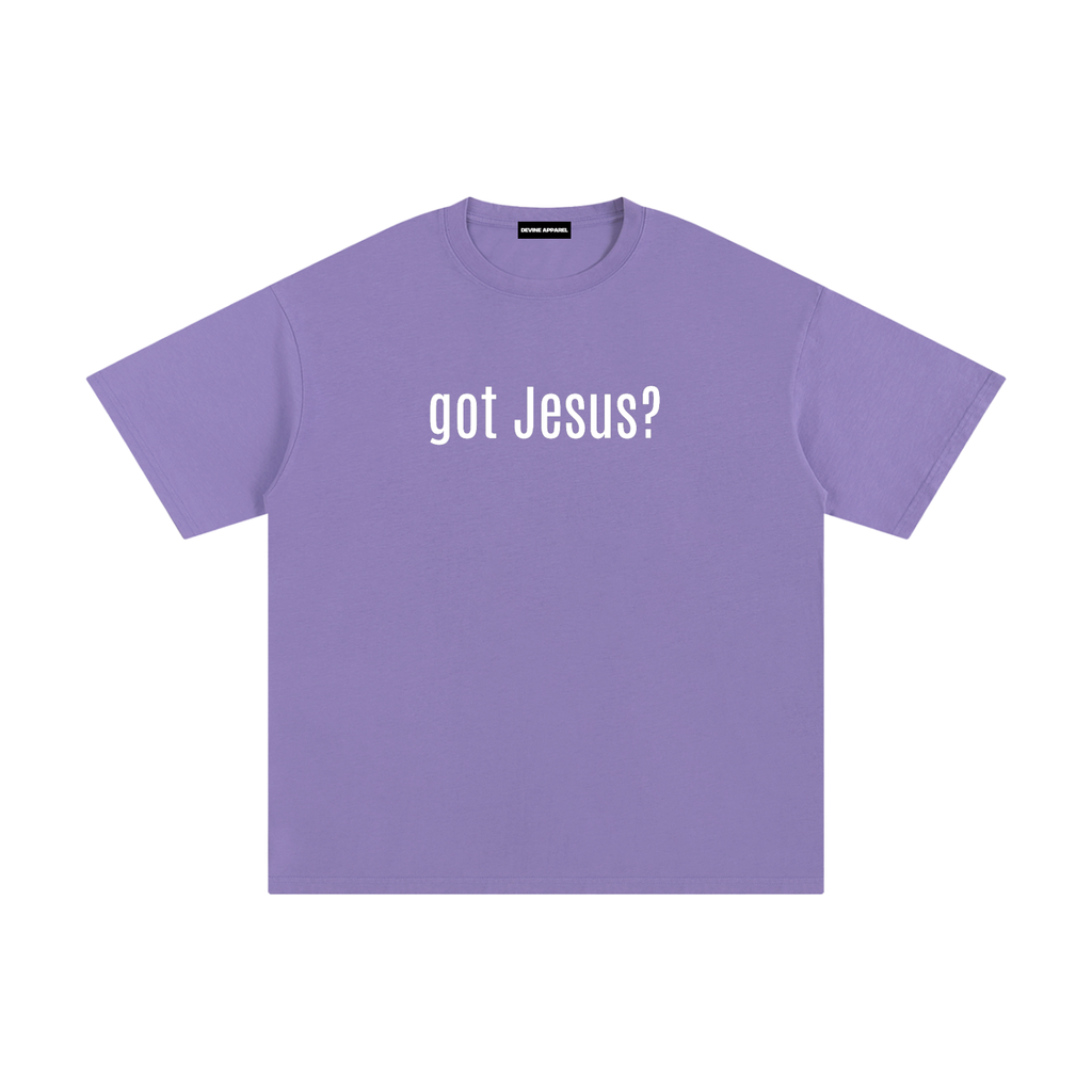 "got Jesus?"- Unisex Pure Cotton Tee