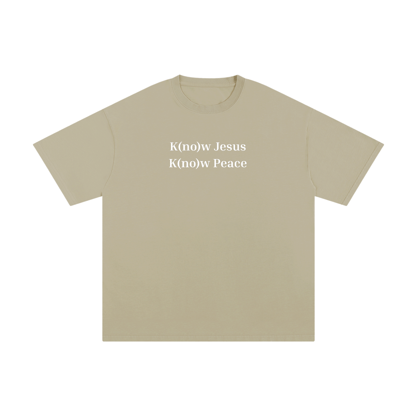 "Know Jesus" - Unisex Pure Cotton T-Shirt