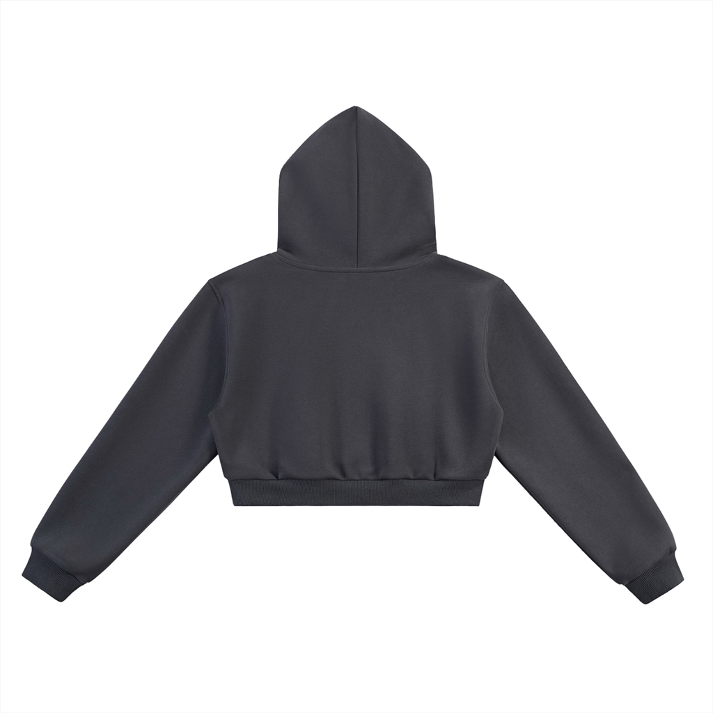 "Devine Apparel" - Women's Cropped Hoodie