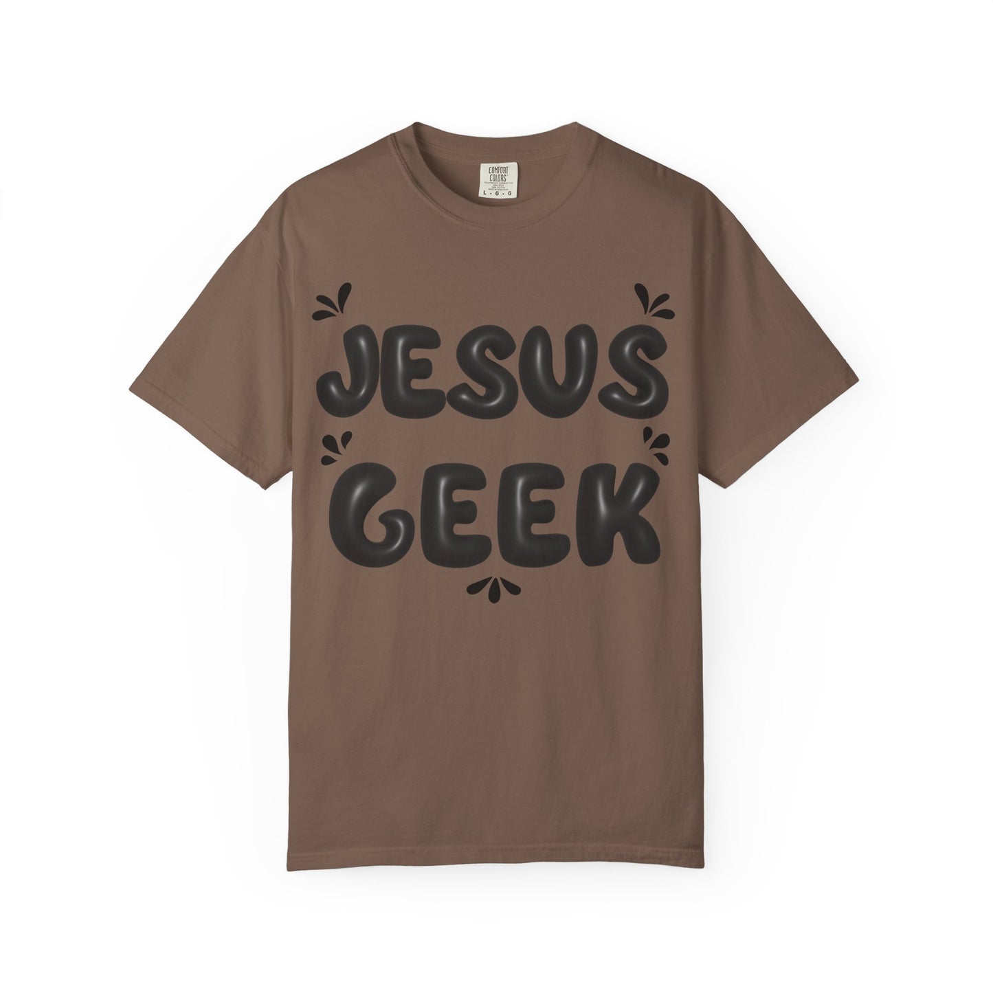 "Jesus Geek" - Unisex Garment-Dyed T-Shirt