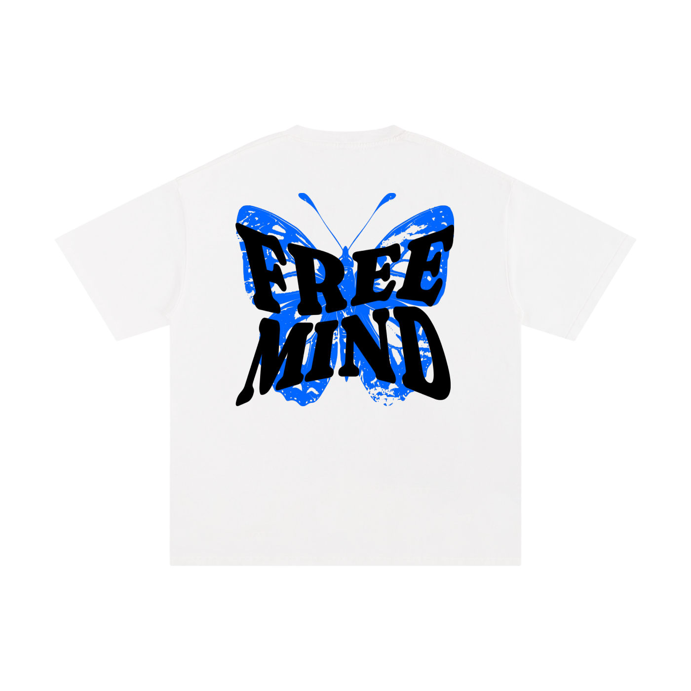 "Free Mind" - Unisex Pure Cotton T-Shirt