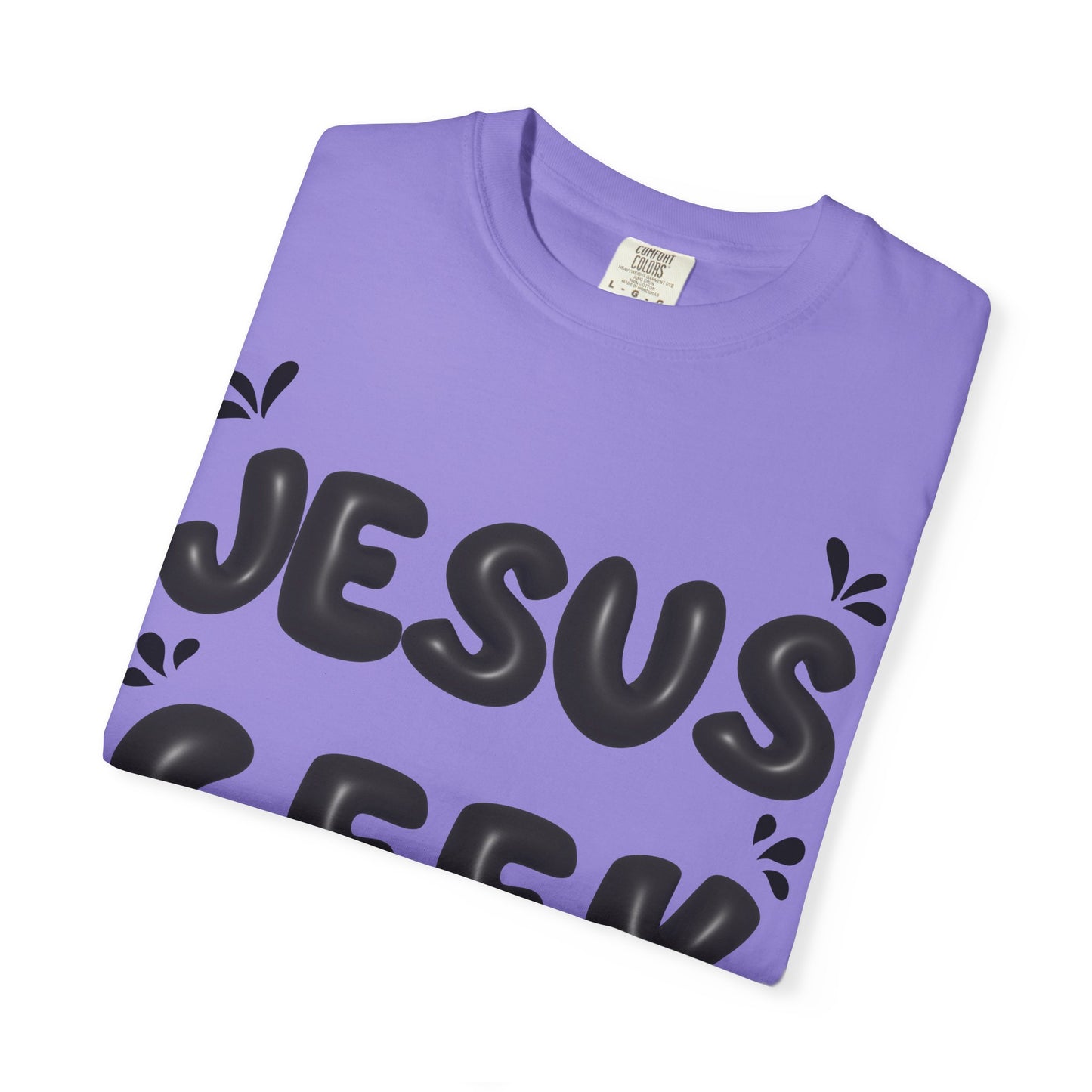 "Jesus Geek" - Unisex Garment-Dyed T-Shirt