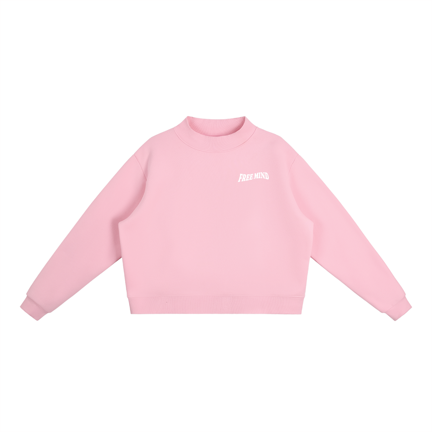 "Free Mind" -  (Home) Women's Fleece Crew Sweatshirt
