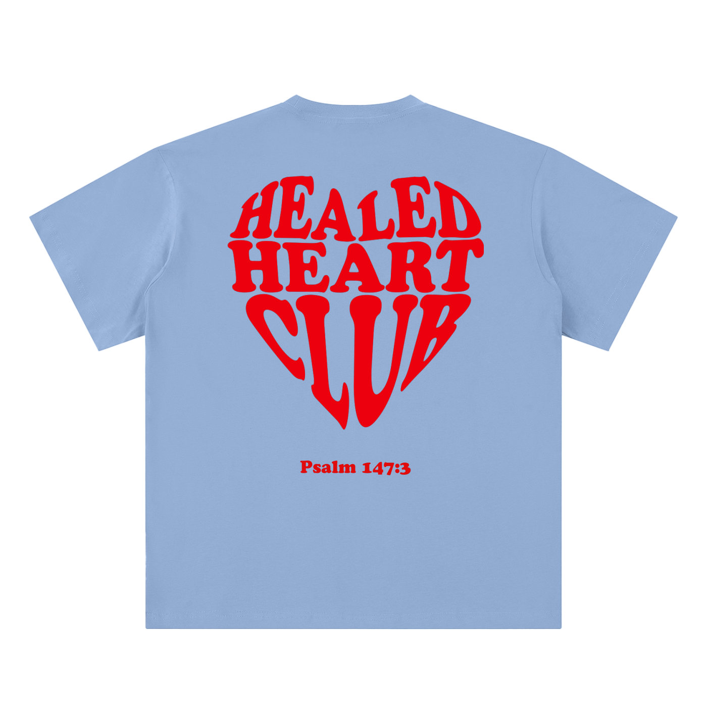 "Healed Heart Club" Unisex Sueded Cotton Tee