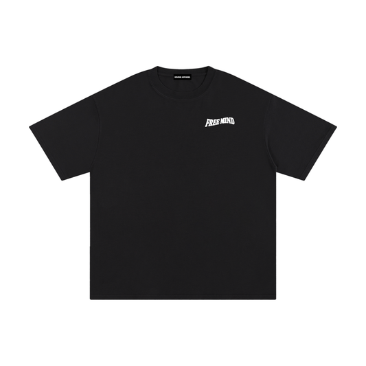 "Free Mind" - Unisex Pure Cotton T-Shirt