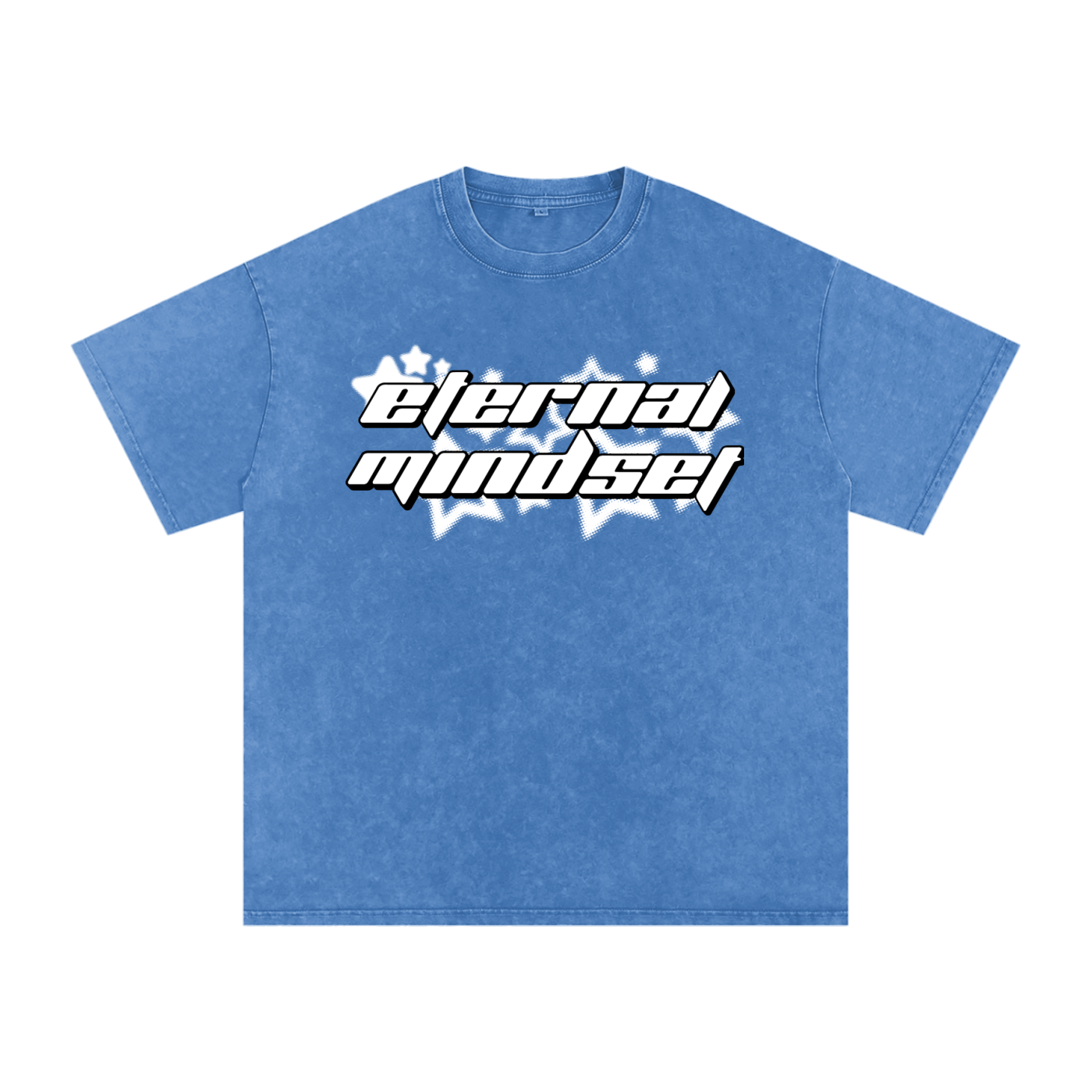 “Eternal Mindset” - Washed Oversized Cotton T-Shirt