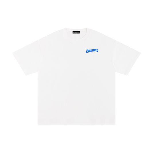 "Free Mind" - Unisex Pure Cotton T-Shirt