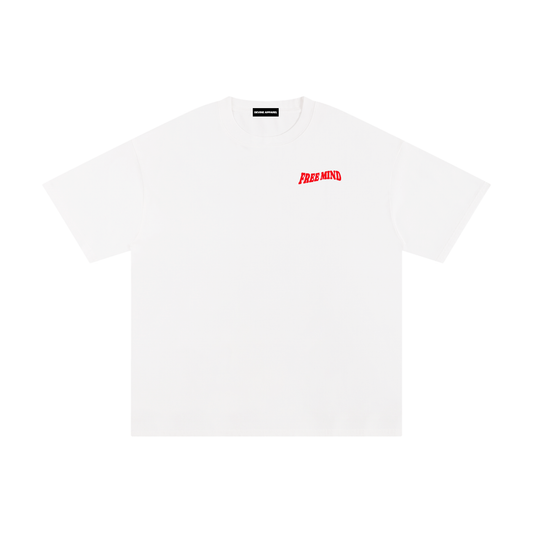 "Free Mind" - Unisex Pure Cotton T-Shirt