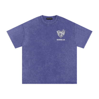 "Jesus Died for Your Sins" - Washed Oversized Cotton Tee