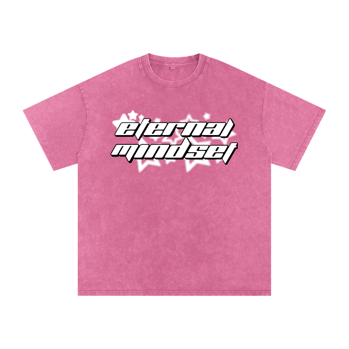 “Eternal Mindset” - Washed Oversized Cotton T-Shirt