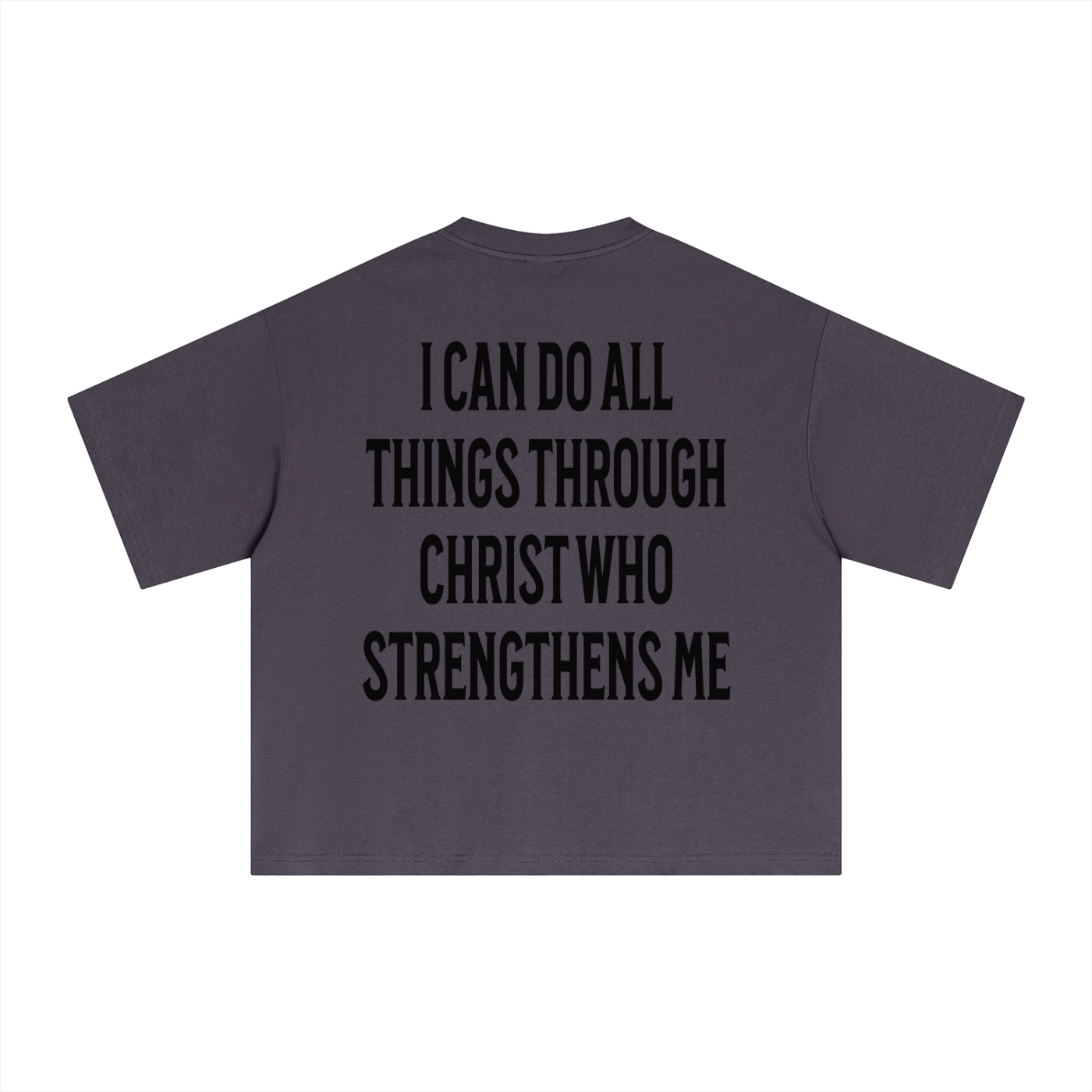 "Fueled By Faith" Sorona Boxy Tee