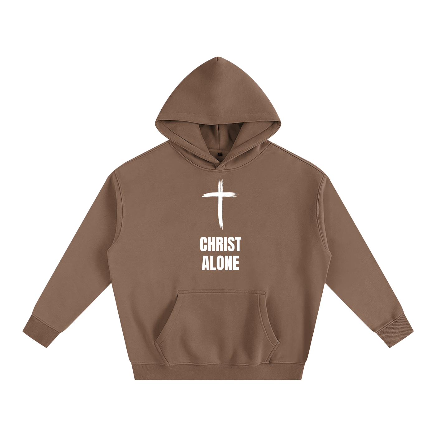 "Christ Alone" - Oversize Fleeced Hoodie