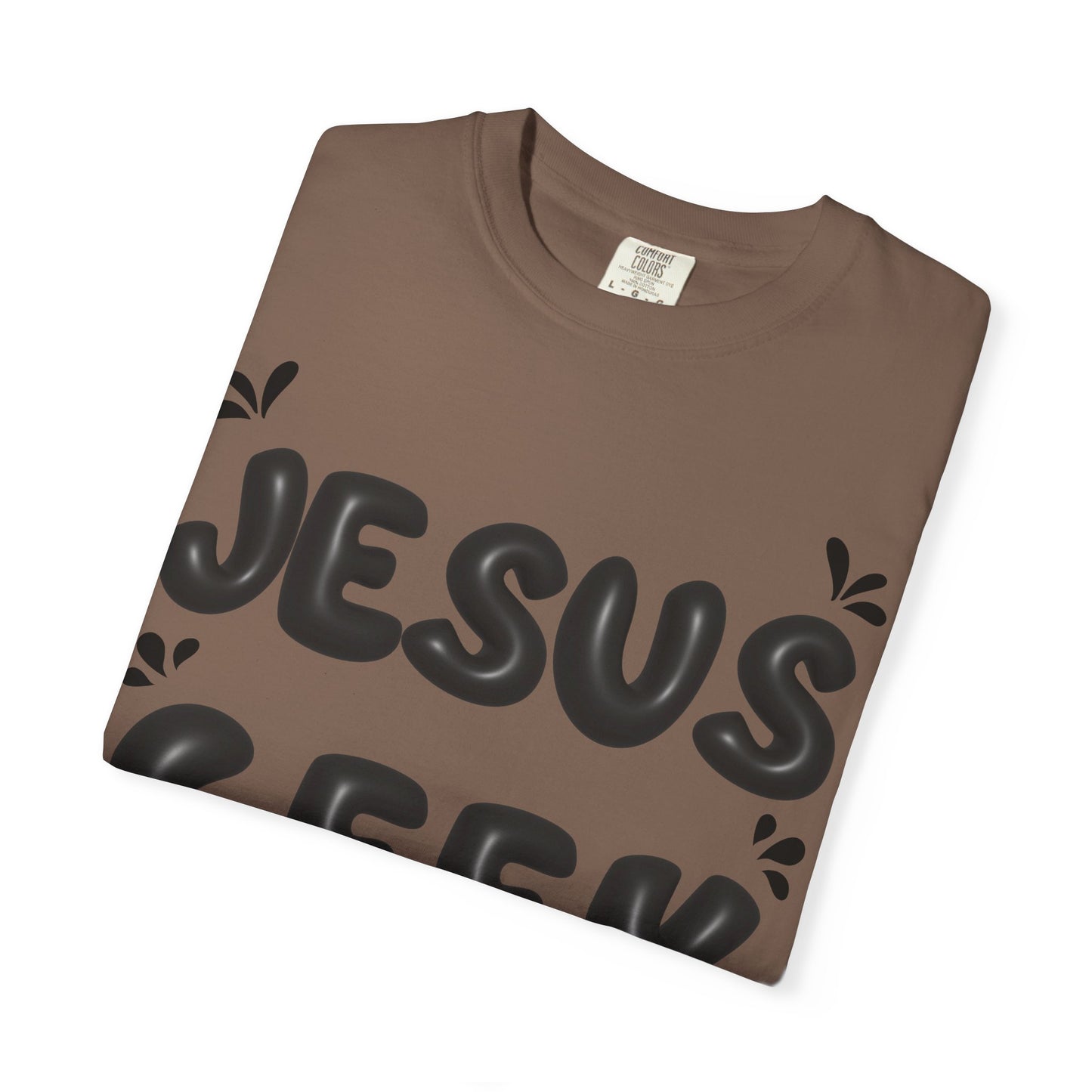 "Jesus Geek" - Unisex Garment-Dyed T-Shirt