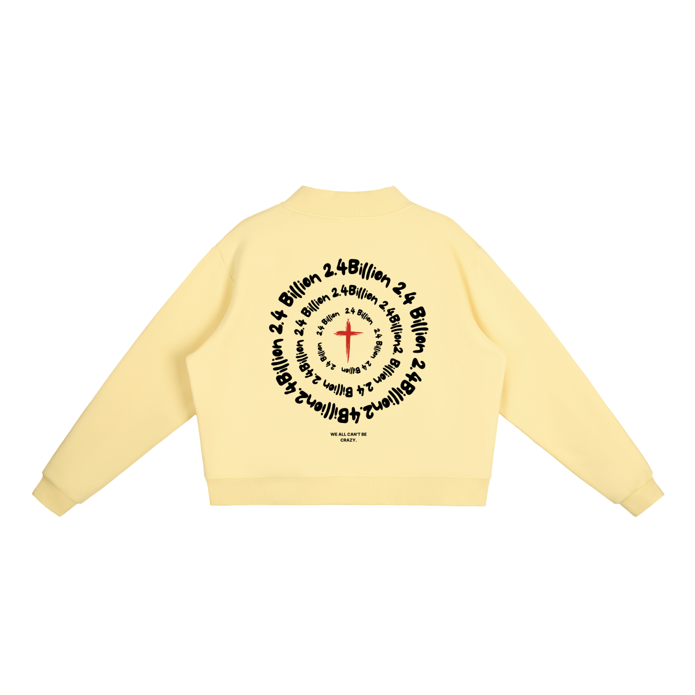 "2.4 Billion" - (Home) Women's Fleece Crew Sweatshirt