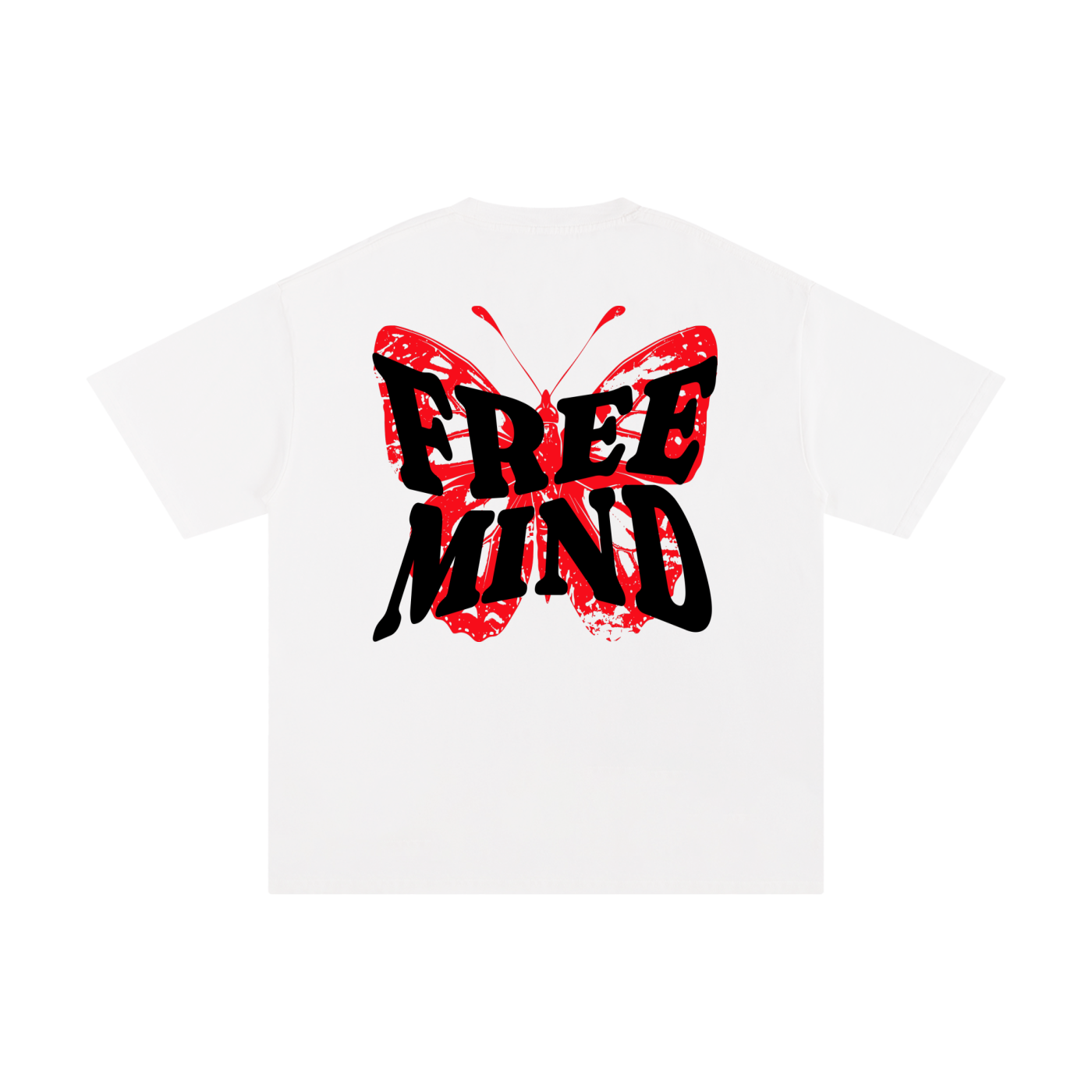 "Free Mind" - (ALT) Unisex Pure Cotton T-Shirt
