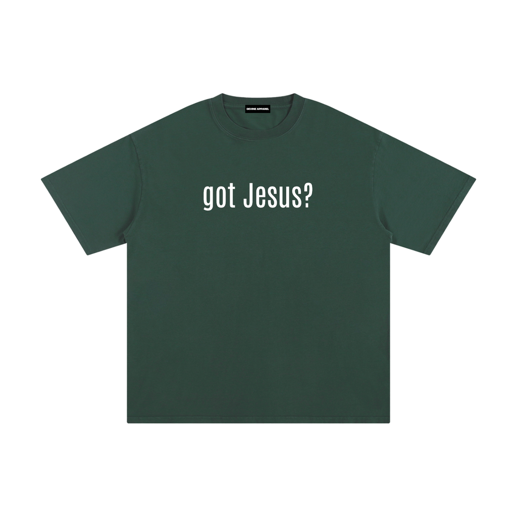 "got Jesus?"- Unisex Pure Cotton Tee