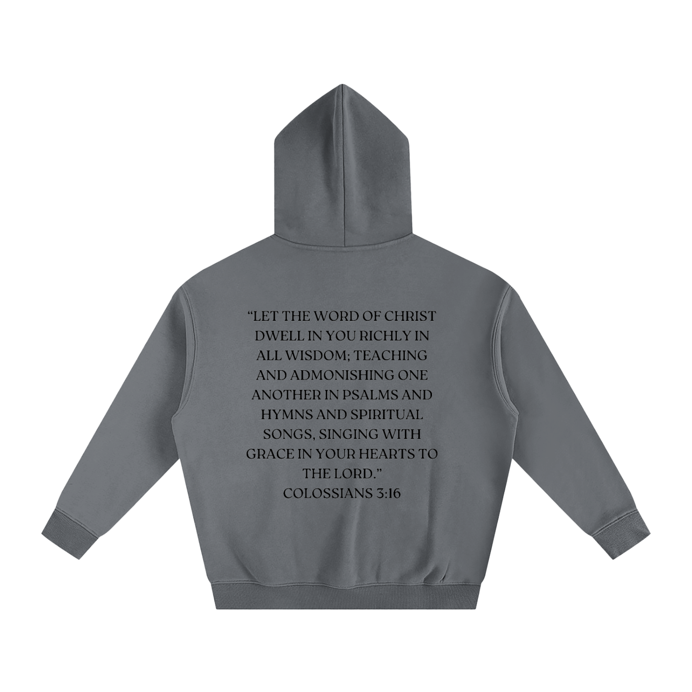 "Jesus Geek" - Oversize Fleeced Hoodie