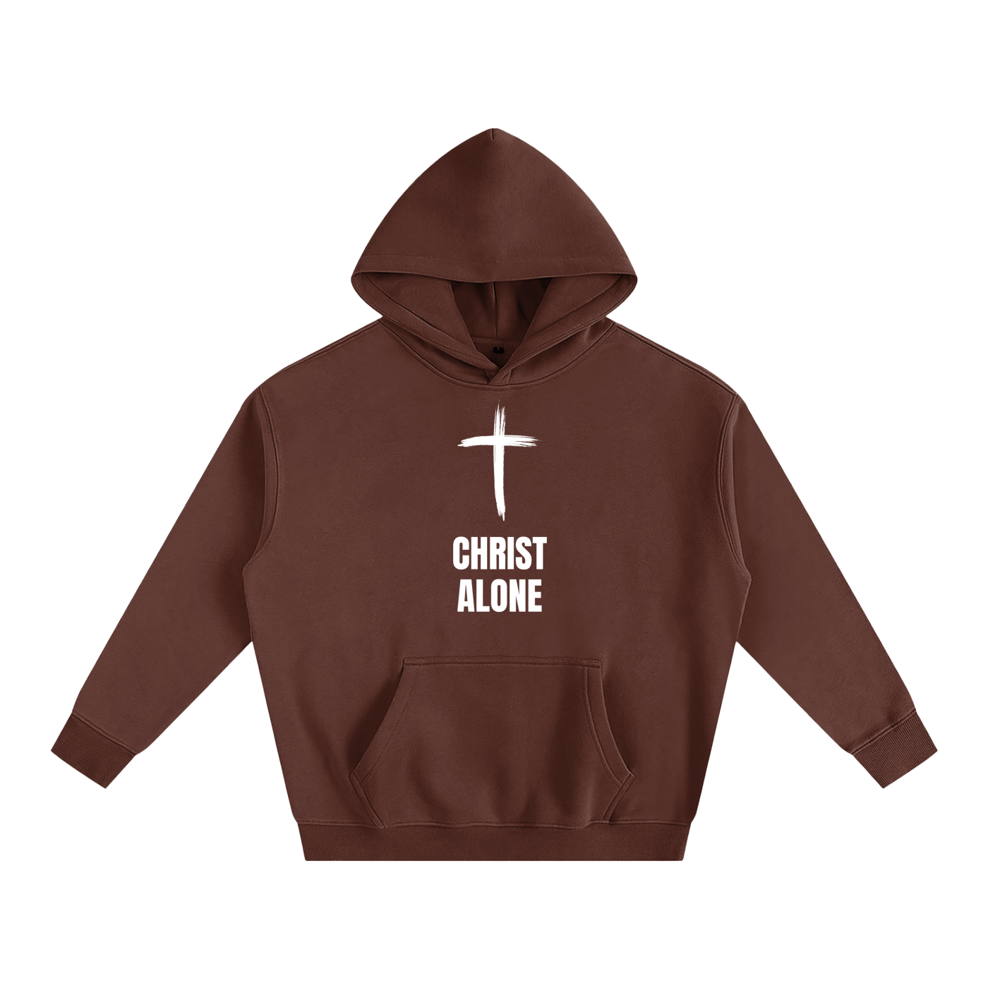 "Christ Alone" - Oversize Fleeced Hoodie