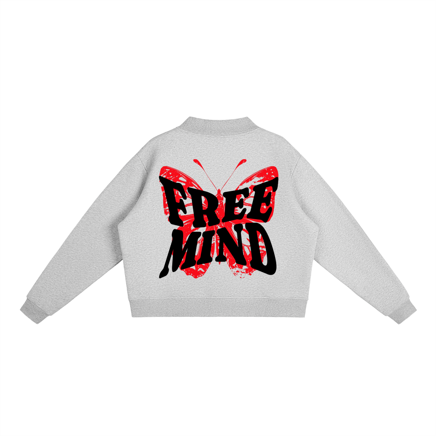 "Free Mind" -  Women's Fleece Crew Sweatshirt