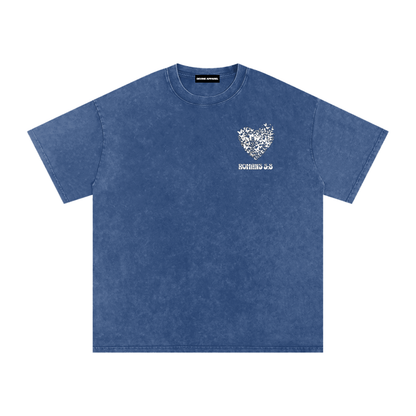 "Jesus Died for Your Sins" - Washed Oversized Cotton Tee