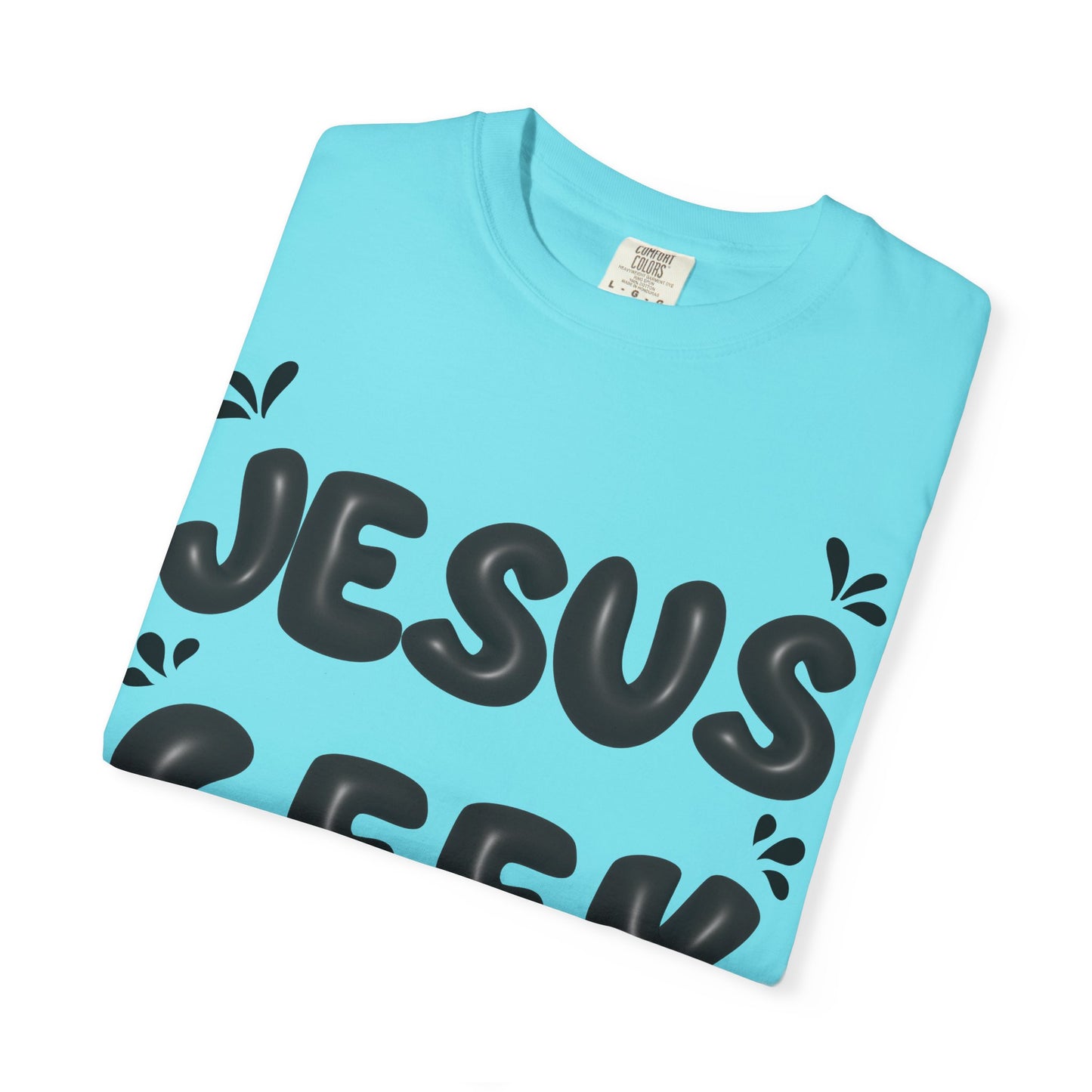 "Jesus Geek" - Unisex Garment-Dyed T-Shirt