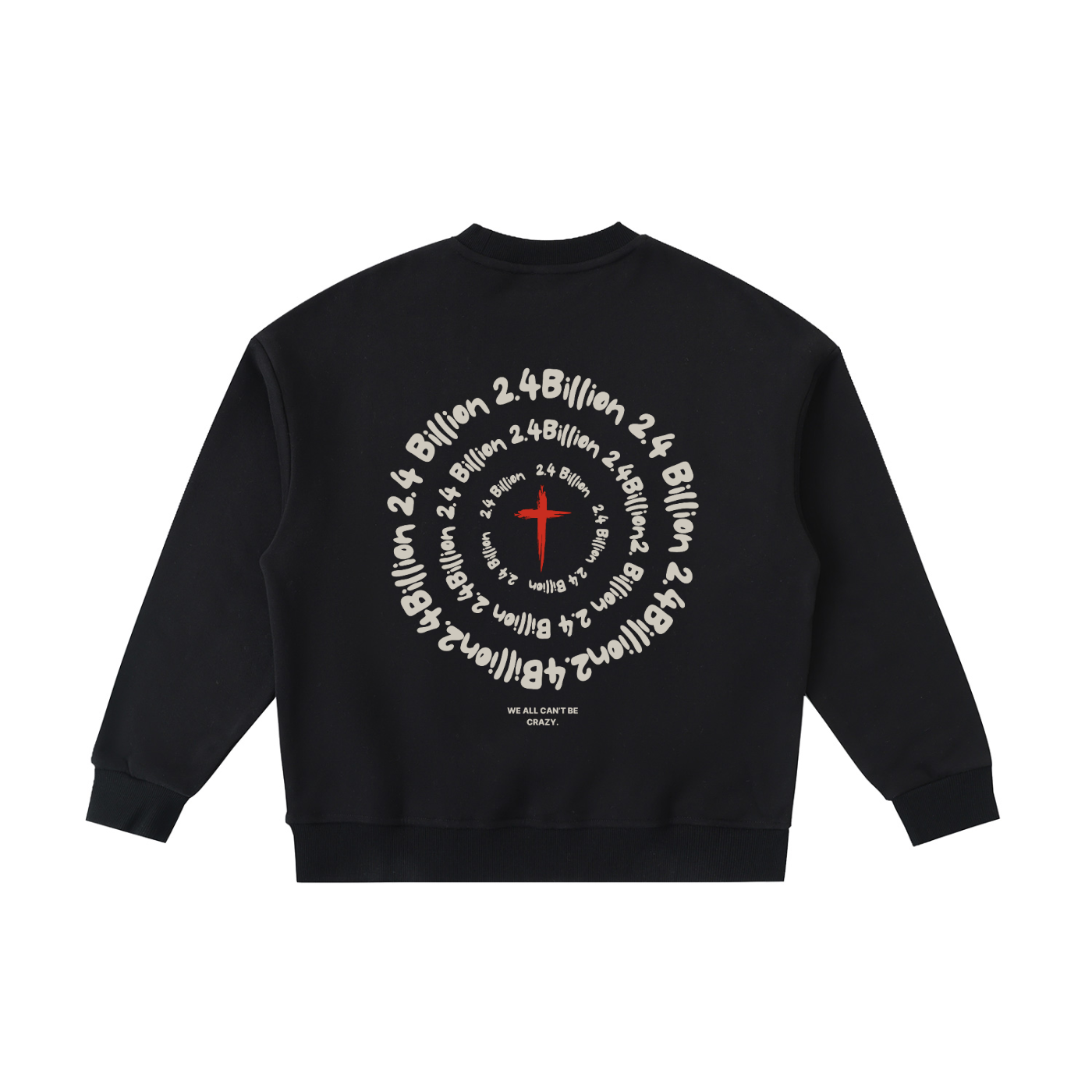 “2.4 Billion” - Kids' Crewneck Sweatshirt