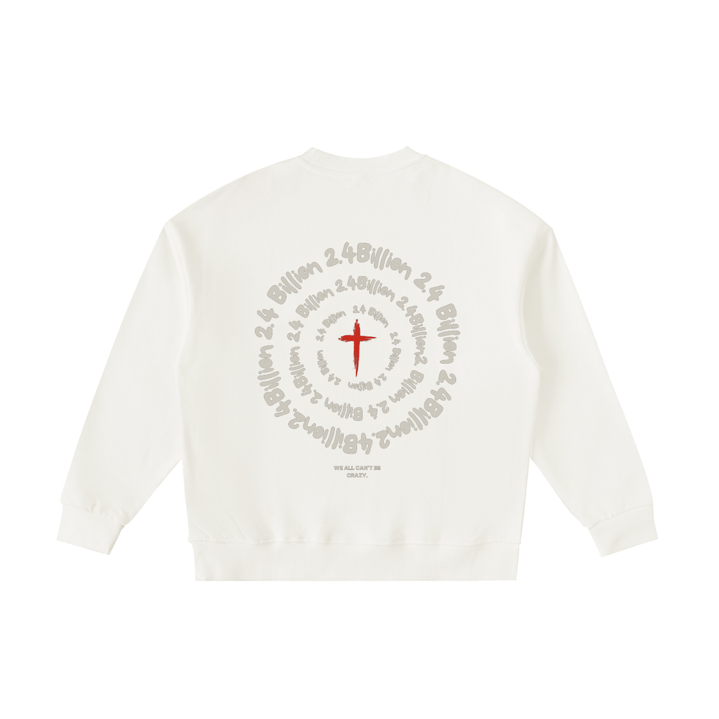 “2.4 Billion” - Kids' Crewneck Sweatshirt