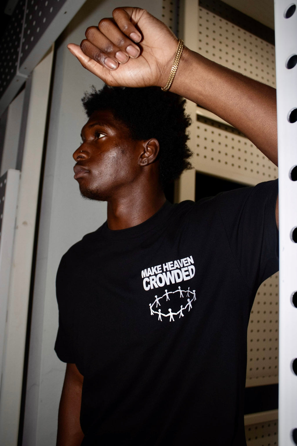 "Make Heaven Crowded " - Unisex Pure Cotton Tee