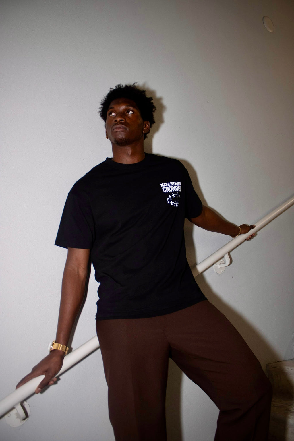 "Make Heaven Crowded " - Unisex Pure Cotton Tee