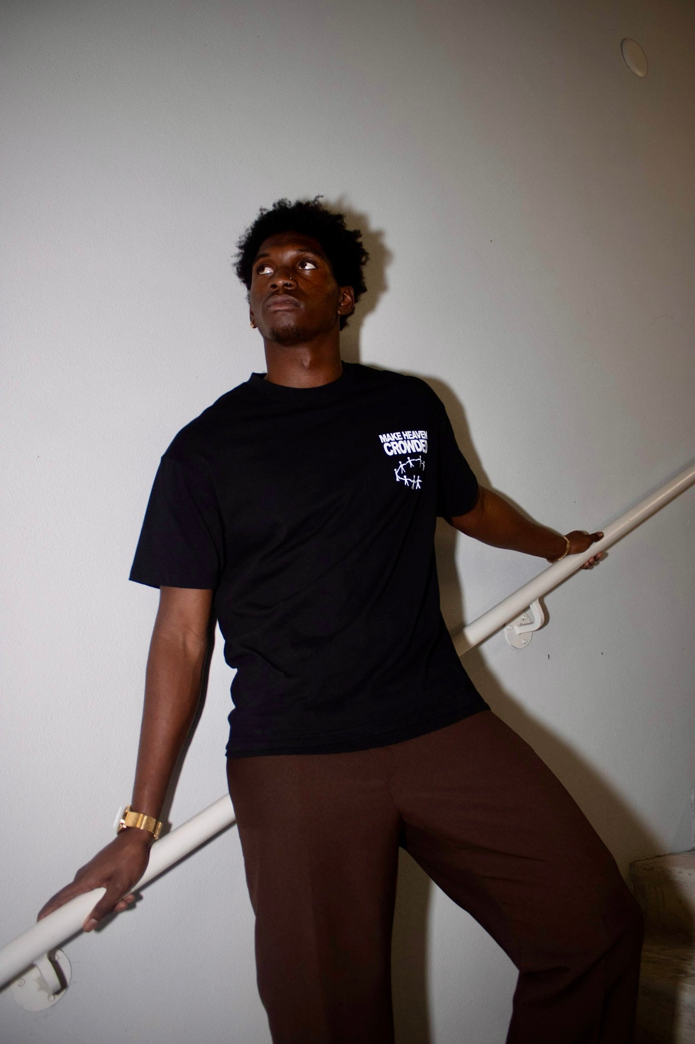 "Make Heaven Crowded " - Unisex Pure Cotton Tee