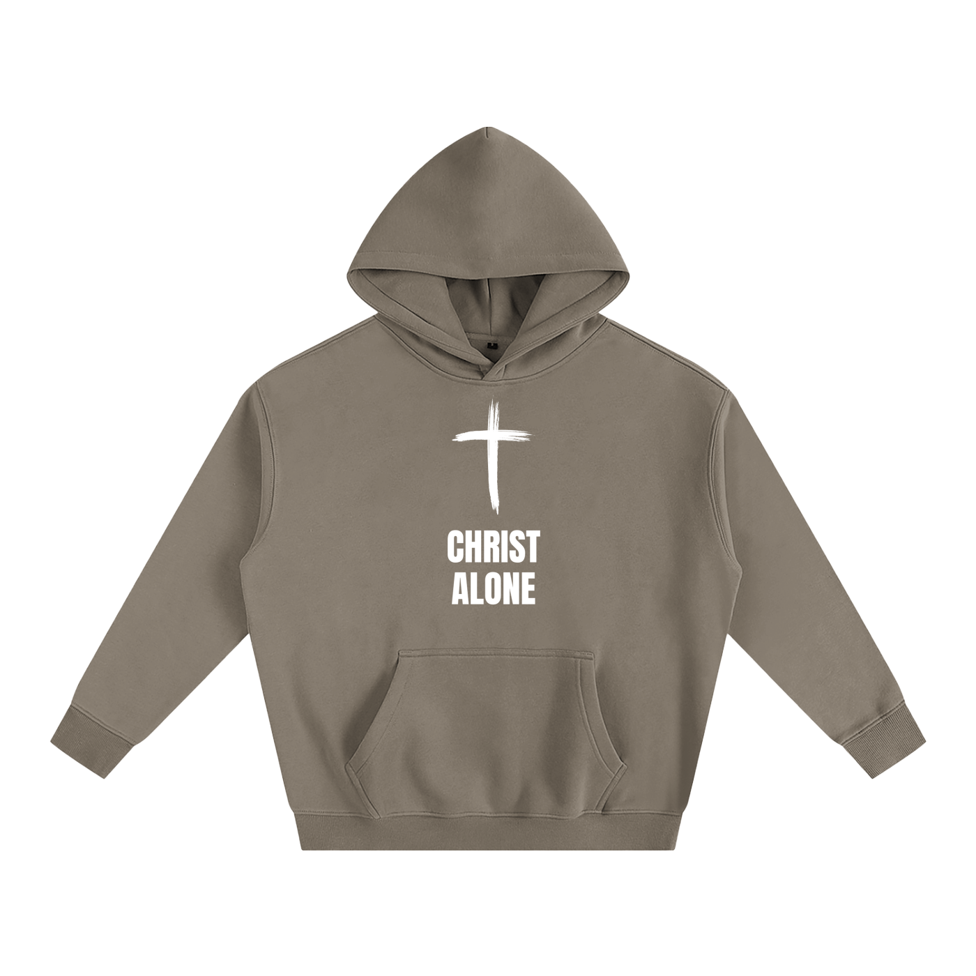 "Christ Alone" - Oversize Fleeced Hoodie