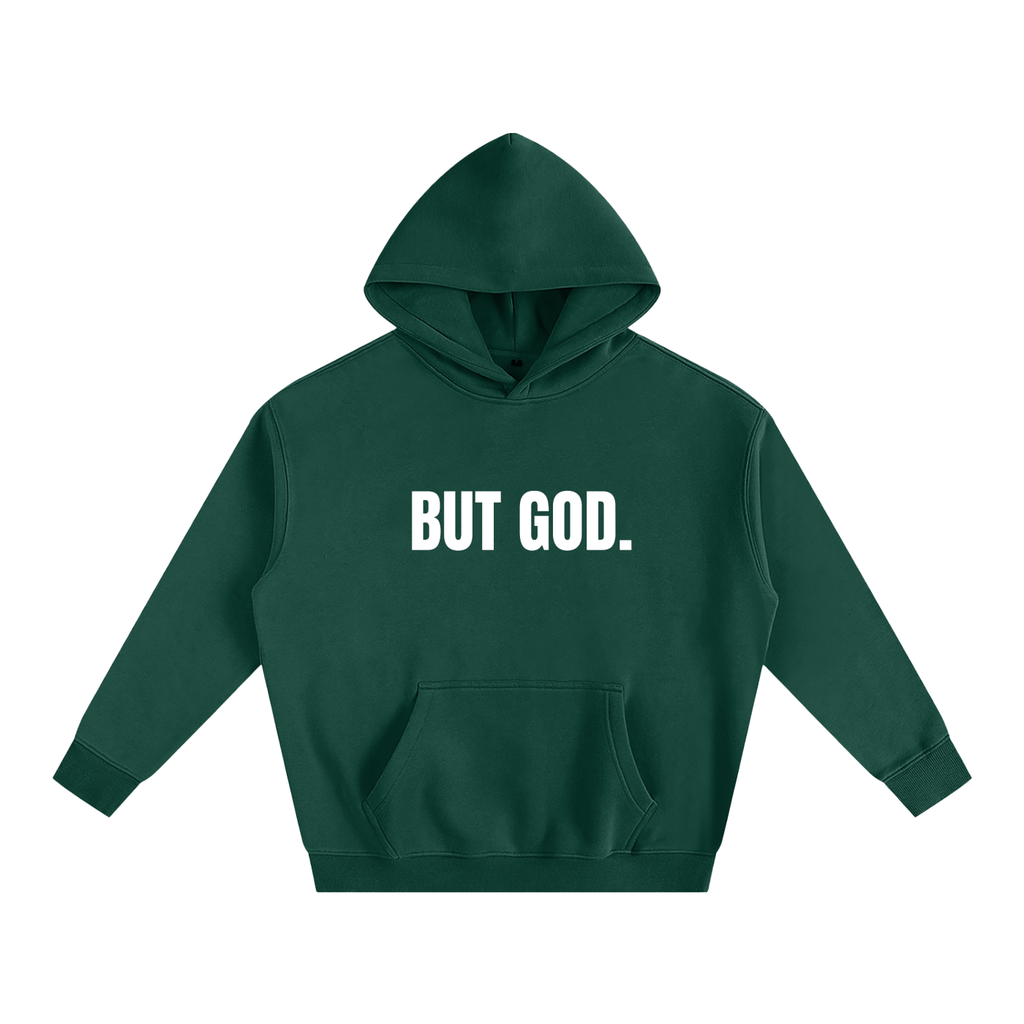 "But God" - Unisex Oversize Fleeced Hoodie