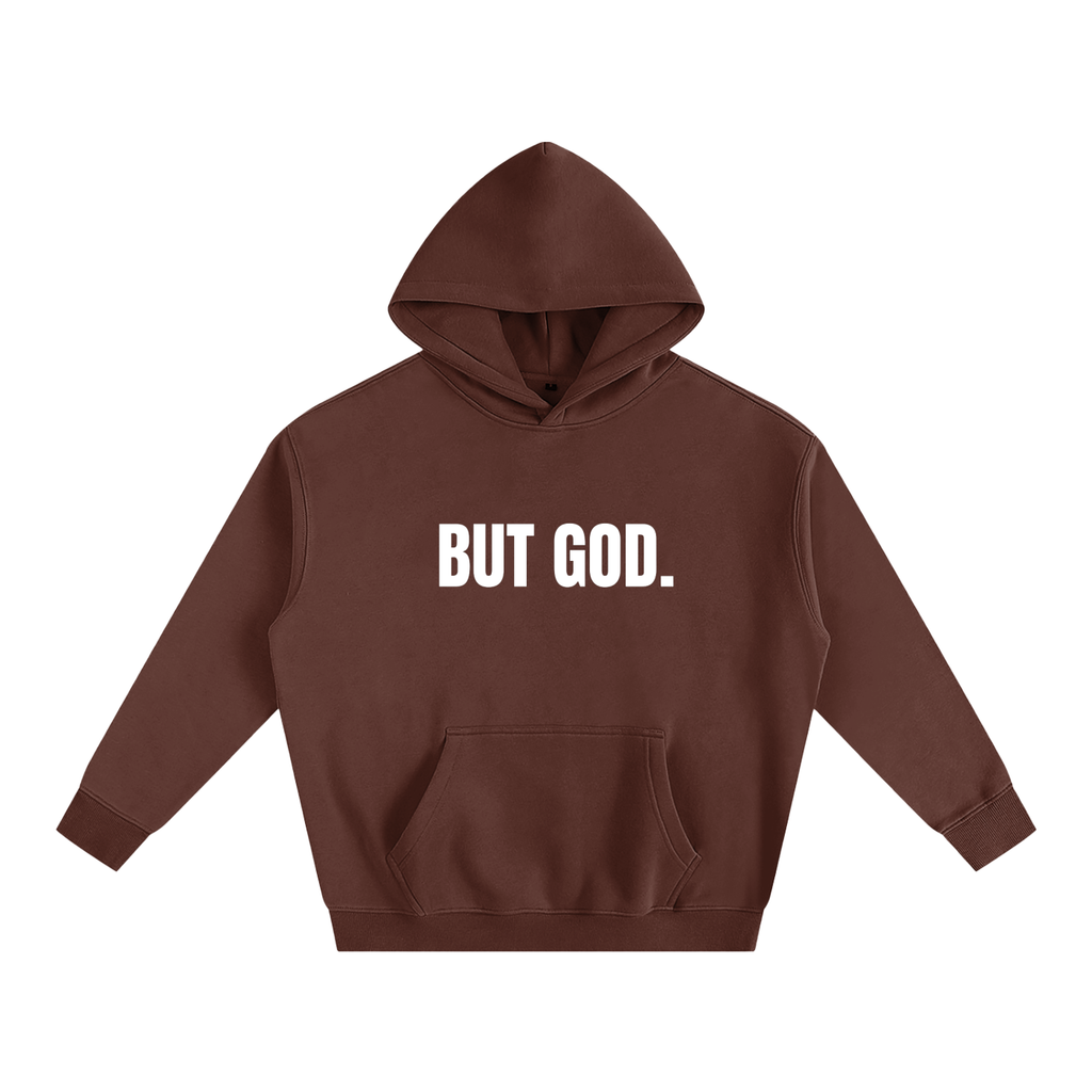 "But God" - Unisex Oversize Fleeced Hoodie