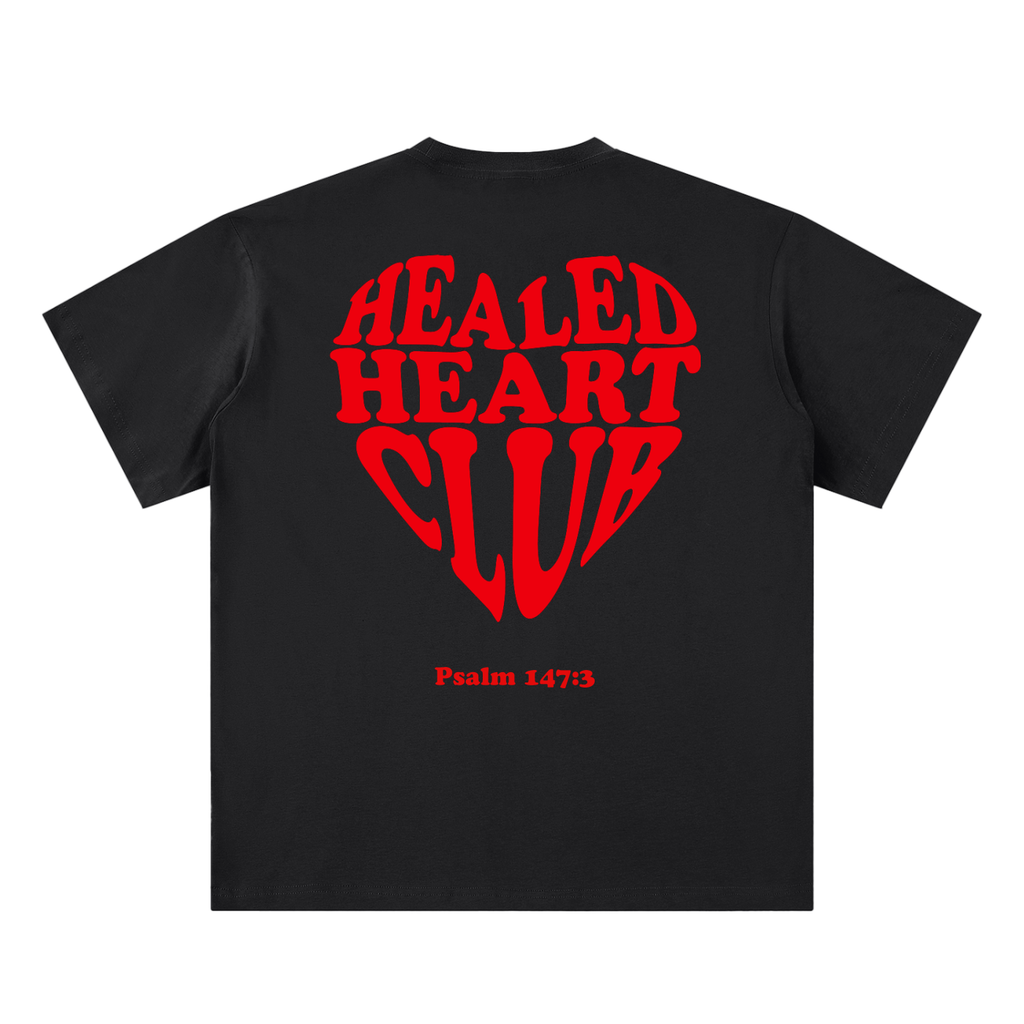 "Healed Heart Club" Unisex Sueded Cotton Tee