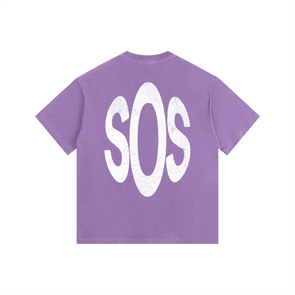 Substance Over Status - Washed Cotton Tee