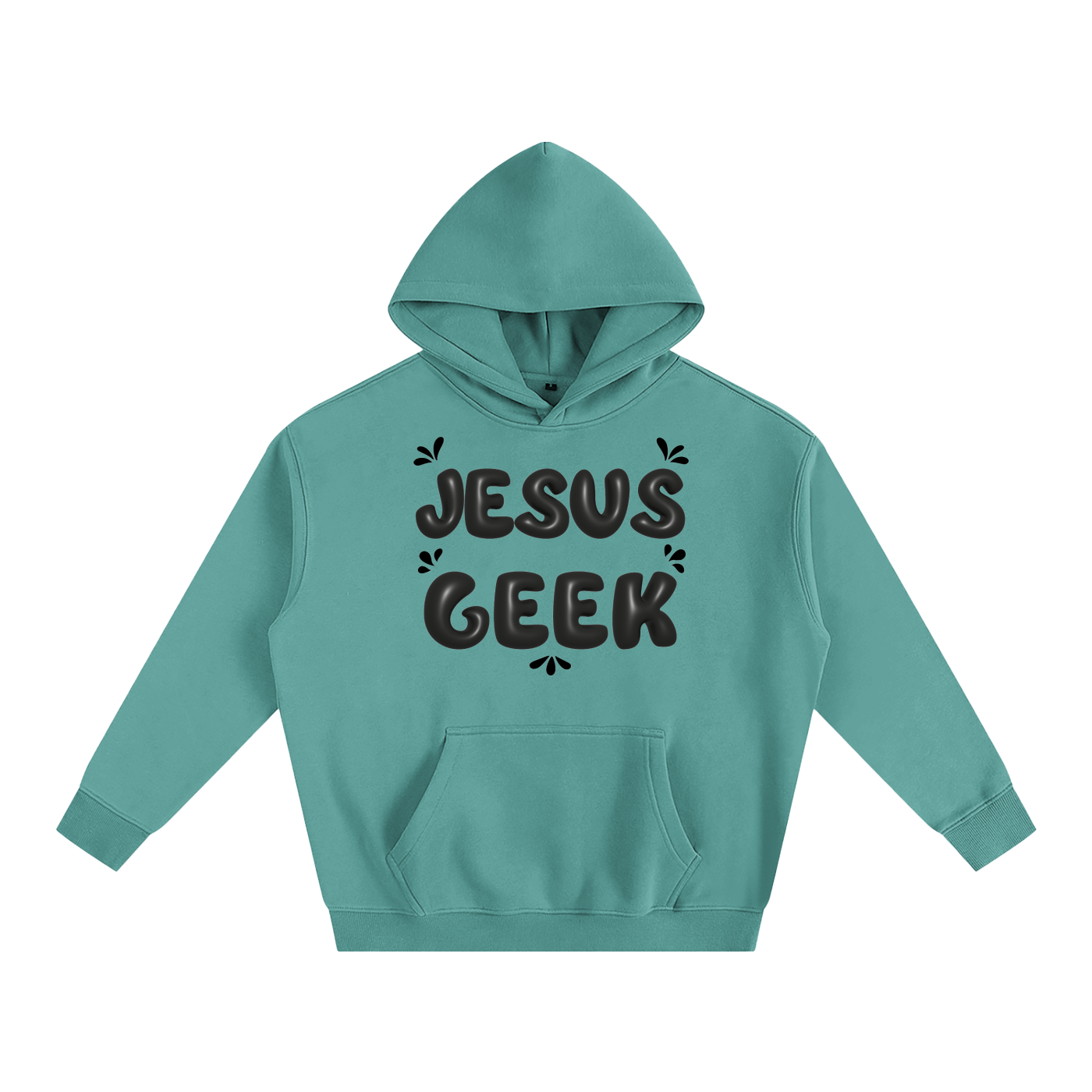 "Jesus Geek" - Oversize Fleeced Hoodie