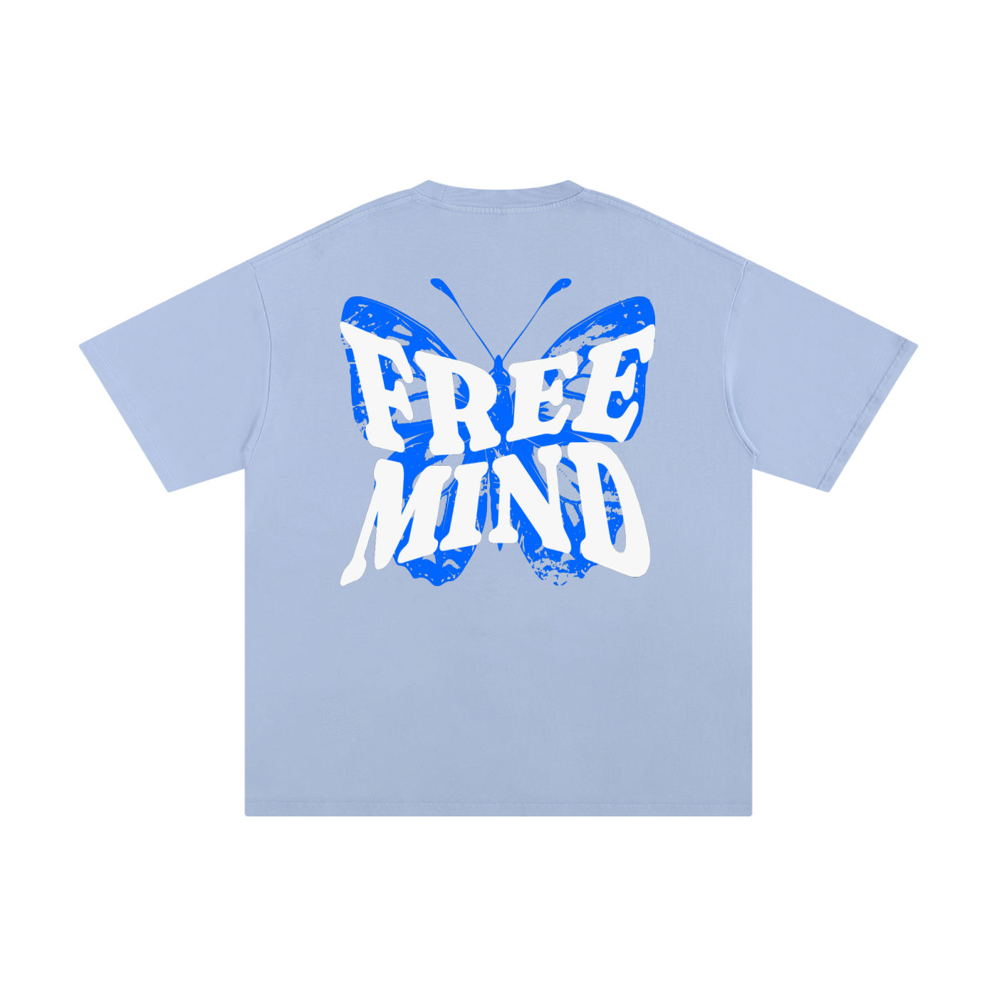 "Free Mind" - Unisex Pure Cotton T-Shirt