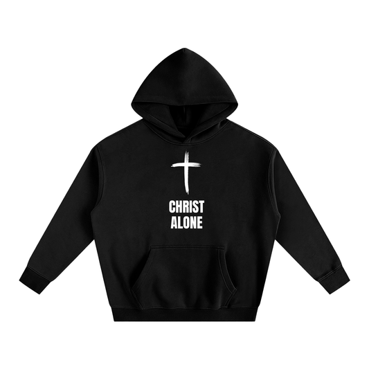 "Christ Alone" - Oversize Fleeced Hoodie